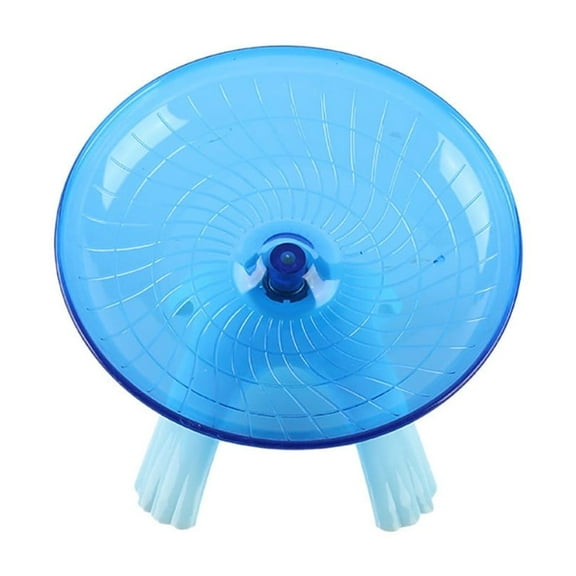 BAOPAI Hamster Flying Saucer Exercise Wheel Running Disc Toy for Small Pets - Encourages Exercise Easy Cleaning and Fun Playtime for Gerbils Chinchillas and Mice