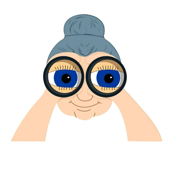 BAOPAI Handmade Weatherproof Fence Peeker with Binoculars Nosy Neighbor Couple Yard Art Garden Decoration Ideal for Gifts Fathers Day Mothers Day Birthday