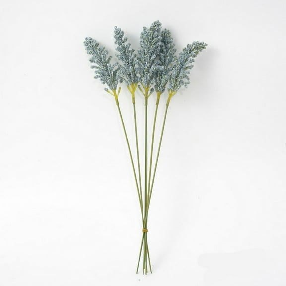 BAOPAI High Simulation Artificial Rice Ear Bouquet Plastic Flowers for Home Decoration Photography Props with 6 Styles Small Fresh Arrangement