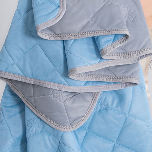 BAOPAI Infant Grade Purecolor Simple Ice Silk Summer Cool Feeling Air Conditioning Quilt 59x79 Inches - 100% Skin-Friendly Ice Silk Fabric with Double-Sided Cooling Technology for Hot Summer Nights