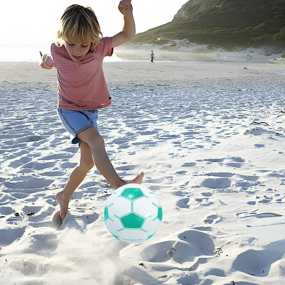 BAOPAI Inflatable Beach Ball Floats on Water for Pool and Beach Games Durable PVC Toy for Kids and Adults Perfect Gift for Summer Fun