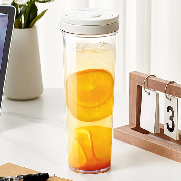 BAOPAI Large Capacity 1000ml Water Bottle with Filter and Portable Handle for Travel Home Office Ideal for Cold Brew Coffee Tea and Fruit Infusion