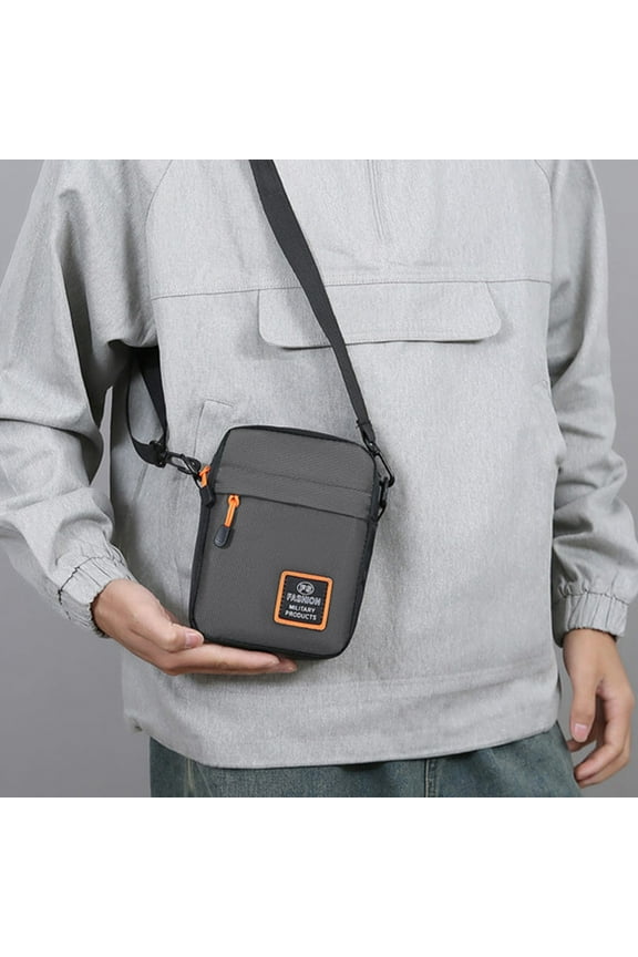 Large Capacity Crossbody Bag for Men and Women, Commuting Backpack with Adjustable Strap, Outdoor Cycling Travel Chest Pack