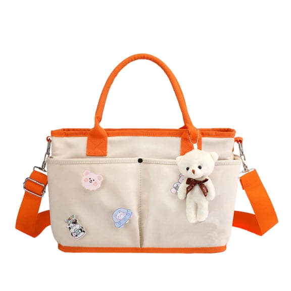 BAOPAI Large Capacity Diaper Bag with Multiple Pockets and Stroller Straps for Organized Baby Care and Postpartum Essentials