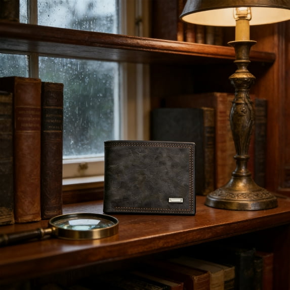 BAOPAI Men's High-End Multifunctional Business Wallet Slim Lightweight with Card Slots Perfect Gift for Valentine's Day and Travel