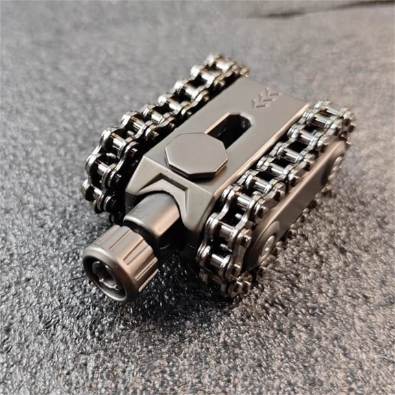 BAOPAI Metal Gear Fidget Toy Chain Flywheel with Ultimate Haptic Feedback and Tactile Clicks for Stress Relief and Focus