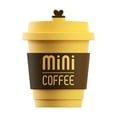 thumbnail image 1 of BAOPAI Mini Coffee Cup Car Vent Clip Air Freshener Aroma Diffuser With Two Lasting Coffee Fragrance Capsules For Interior Decor And Relaxation, 1 of 6