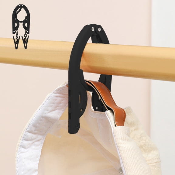 BAOPAI Multi-purpose Compact Travel Folding Clothes Rack Business Trip Hotels Standing Drying Rack Portable Clothes With Clip Drying Clothesline