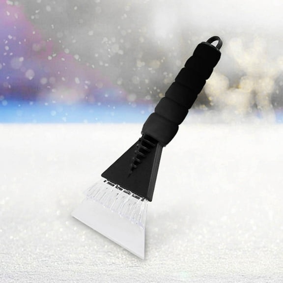 BAOPAI Multifunctional Snow Shovel and Water Scraper for Car and Home with Non Slip Handle Efficient Labor Saving Tool for Snow Removal and Cleaning