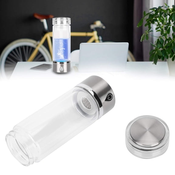 BAOPAI Portable Hydrogen Water Bottle with SPE PEM Technology Rechargeable 13oz Smart Cup for Healthy Living