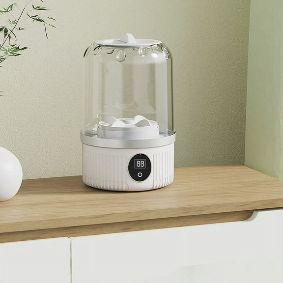 BAOPAI Portable Mini Washing Machine for Underwear and Socks Wireless Cordless Travel Washer Fully Automatic with Gentle Care and Energy Efficiency