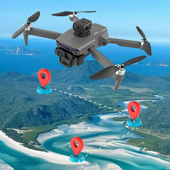 BAOPAI Professional Brushless Motor Drone with HD Camera for Aerial Photography 30 Minutes Flight Time Auto Height Hold and Wind Resistance Foldable Design with Obstacle Avoidance