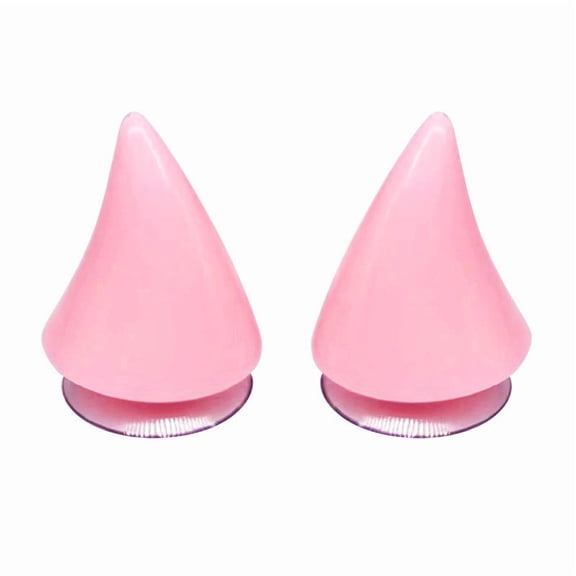 BAOPAI Realistic 3D Devil Horn Suction Cup Helmet Accessories for Party Cosplay Costume Decoration Easy to Wear and Secure