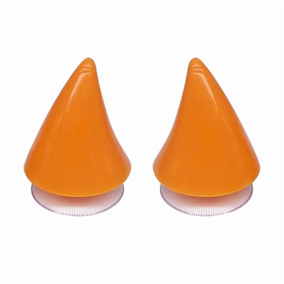 BAOPAI Realistic 3D Devil Horn Suction Cup Helmet Accessories for Party Cosplay Costume Decoration Easy to Wear and Secure
