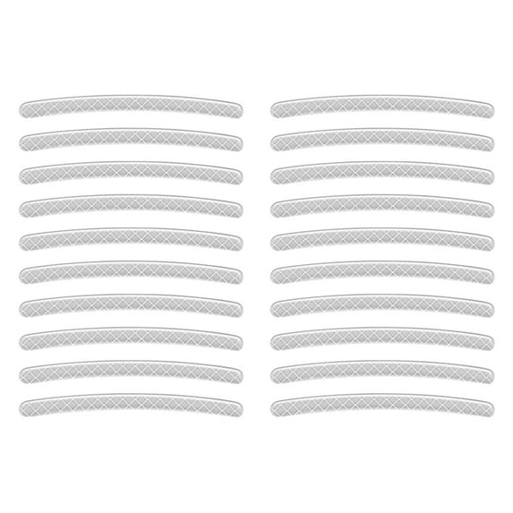 BAOPAI Reflective Wheel Stickers Reflective Warning Non Destructive Installation Safety for Cars Motorcycles Vehicles