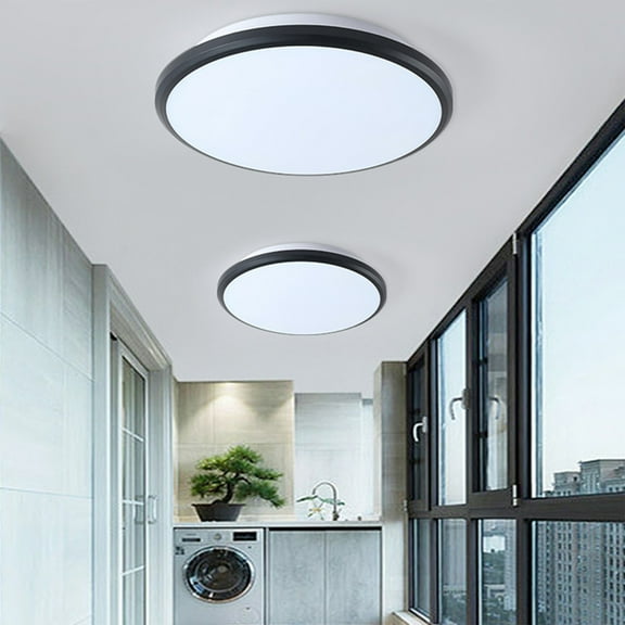 BAOPAI Slim Profile LED Ceiling Light with Adjustable Color Easy Installation Uniform Bright Light No Flicker for Home Office Living Room Bedroom Corridor Balcony Wet Areas