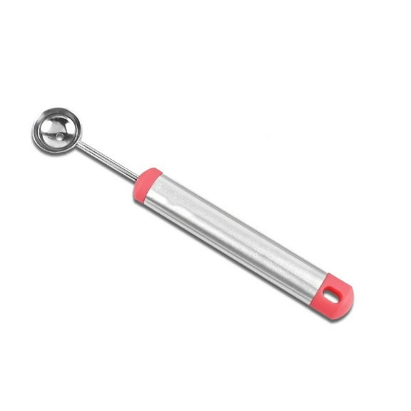 BAOPAI Stainless Steel Melon Baller Fruit Scooper for Making Fruit Balls from Watermelon Cantaloupe Honeydew with Easy Storage and Cleaning