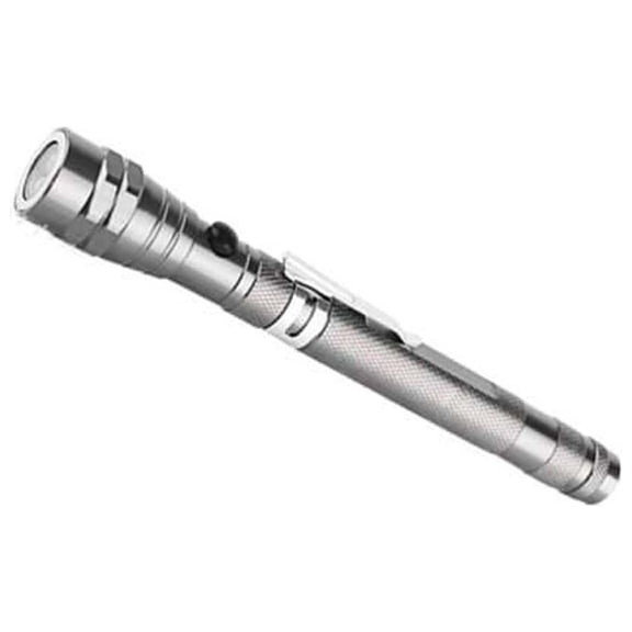 BAOPAI Telescopic Magnetic Pickup Flashlight Super Bright Work Light with 360 Flexible Gooseneck Suitable Gift for Handymen and Dad on Fathers Day