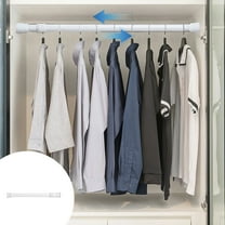 BAOPAI Tension Curtain Rod Adjust Extendable Spring Loadeds Rods Shower Curtain Rod Tension For Windows Cabinet Closet Bedroom Kitchen