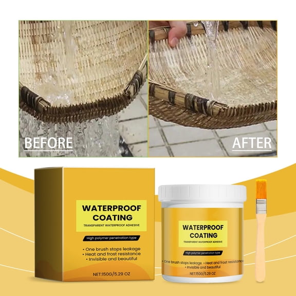 BAOPAI Transparent Waterproof Tile Adhesive - Fast Drying Glue for Wall and Floor Repair, Leak Proof Sealant, DIY Home Improvement