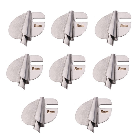 BAOPAI Universal Sewing Machine Rolled Hemmer Presser Foot Set 3-10mm Wide Compatible with Most Machines for Easy Hemming and Professional Edges