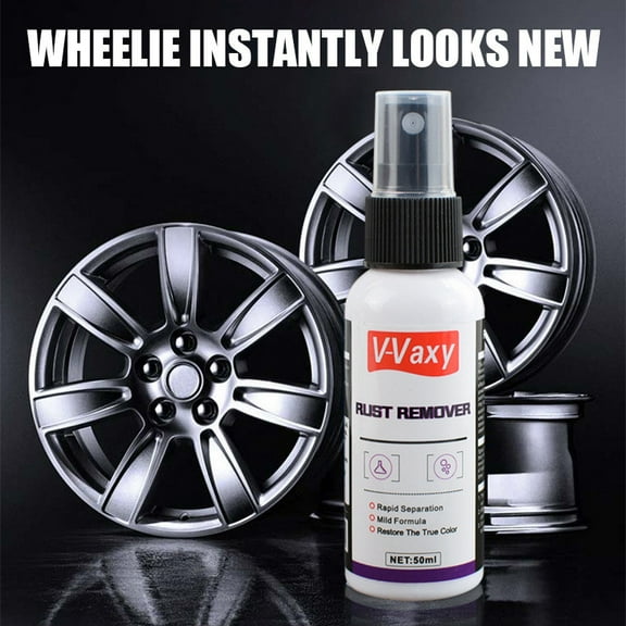 BAOPAI Vaxy Auto Car Paint and Wheel Rust Remover for Iron Powder Fast-Acting No-Rinse Formula Easy Spray Application for Instant Shine and Protection