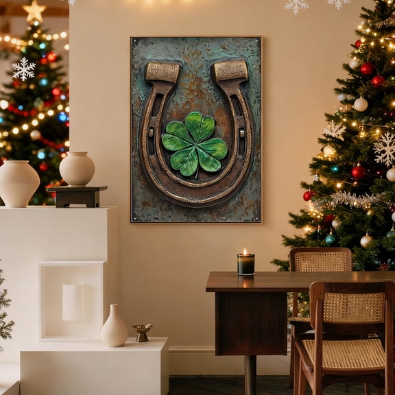 BAOPAI Vintage Style Waterproof and Sun Resistant Wrought Iron Wall Art Metal Decorations for Home Garden Easy Installation No Tools Needed