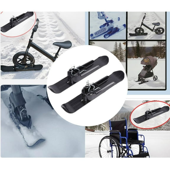 BAOPAI Wheelchair Skis And Snow Sled Accessories Multi Use Outdoor Adventure Winter Sports Equipment