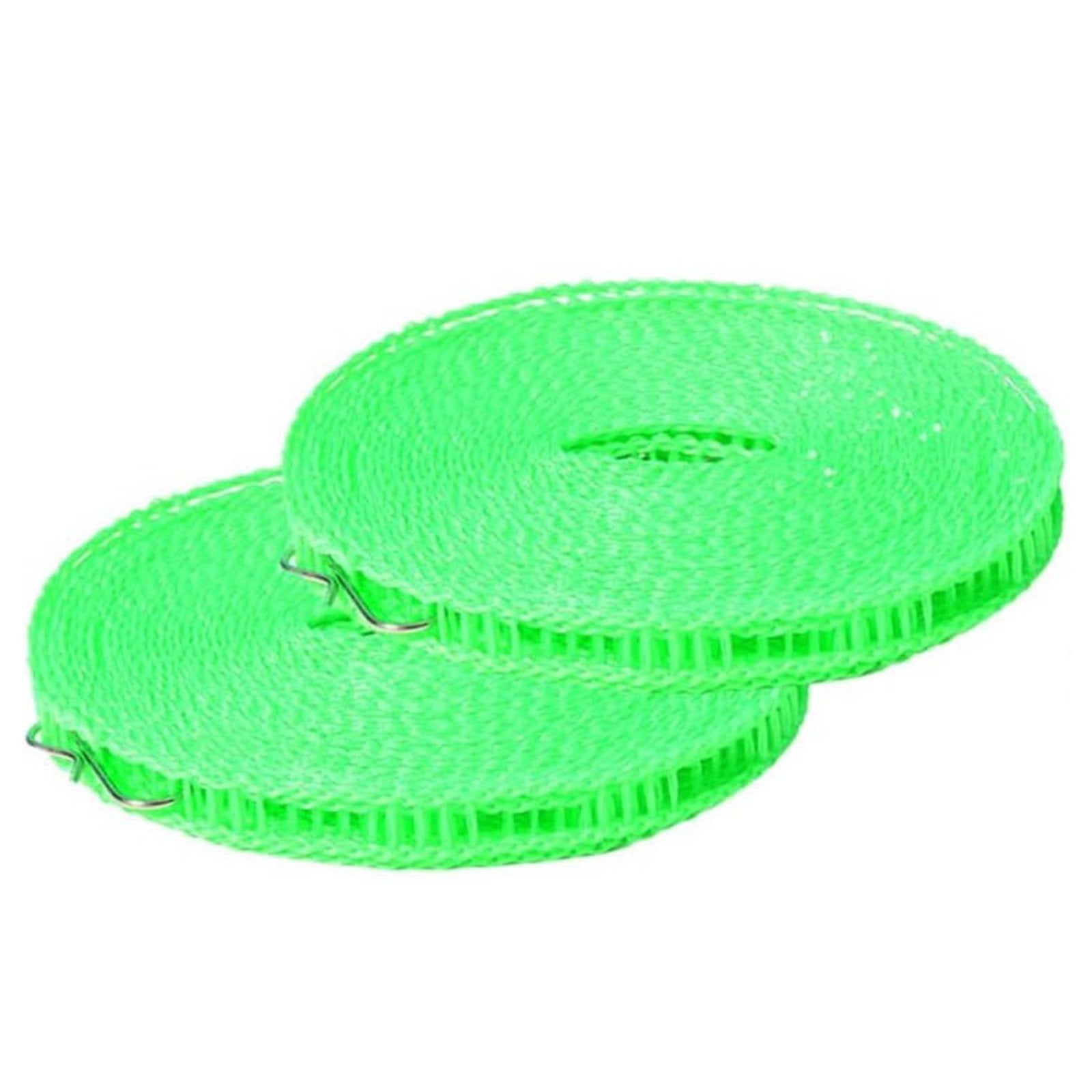 BAOQIN 2 Pack Plastic Clothesline Windproof Clothes Drying Rope Travel ...