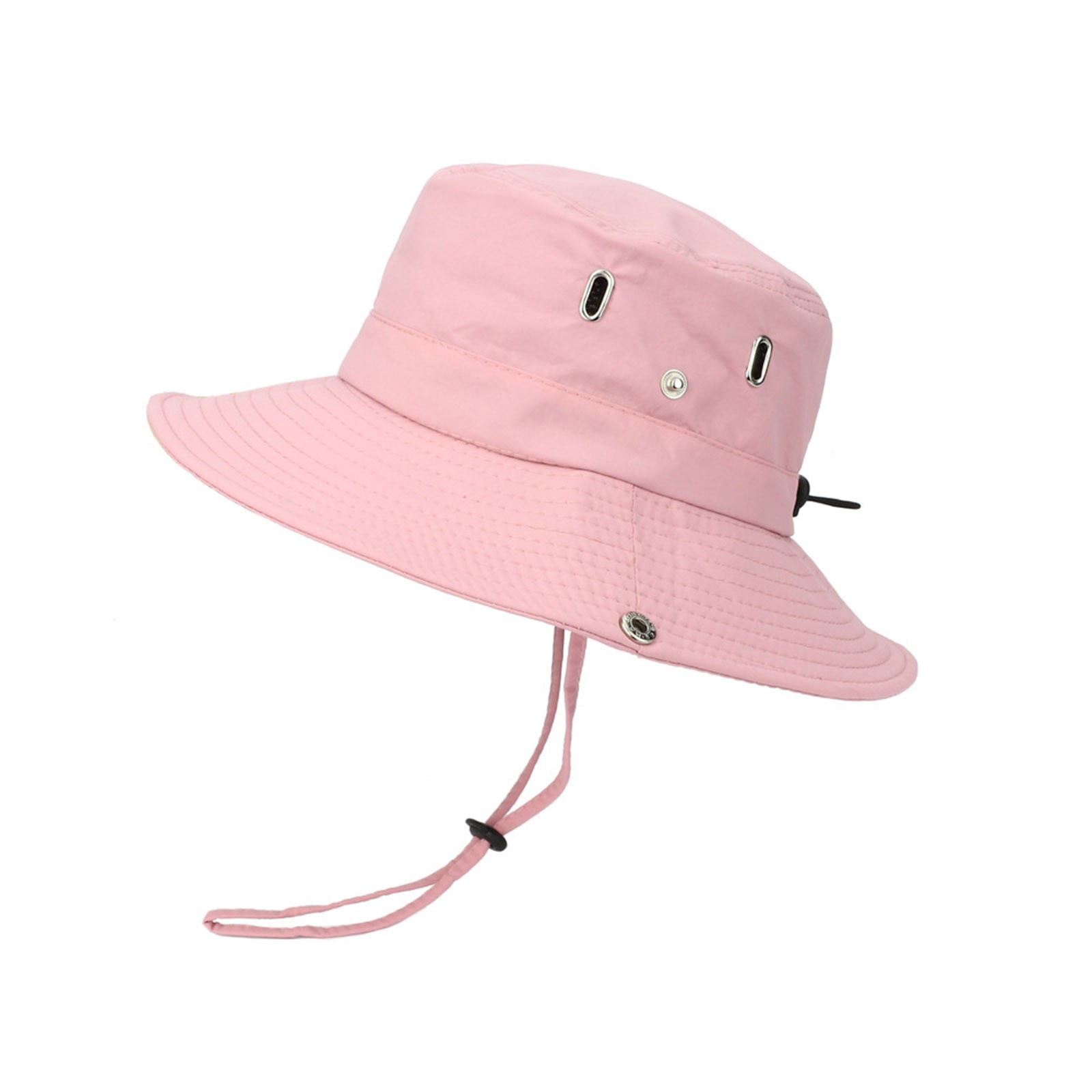 BAOQIN Casual Caps Bucket Hat Wide Brim Sun Hat Boonie Hats Fishing ...