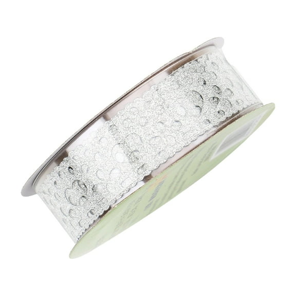 BAOQIN Lace Flower Patternglitter Washi Tape&nbsp;For Diy Scrapbooking Decorative Craft Gift Wrapping，Journaling,Card Making B