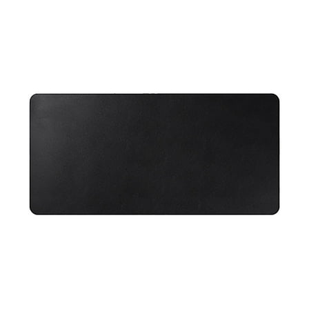 BAOQIN Leather Desk Pad Protector,&nbsp;31.5 X 15.7 X 0.1 Inches Non-Slip Desk Mat Large Mouse Pad for Desktop&nbsp;Aterproof Desk Writing Pad for Office and Home Black