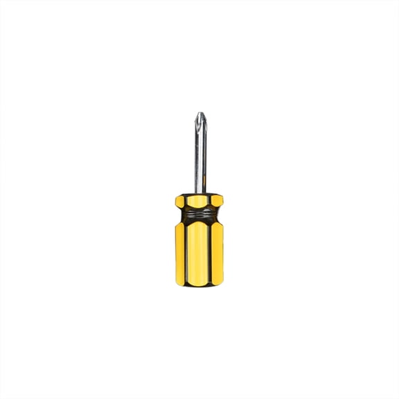 BAOQIN Metric Single Use Flathead Screwdriver, Hardware Tools Pvc Handle Driver Used for Professional Maintenance (H)