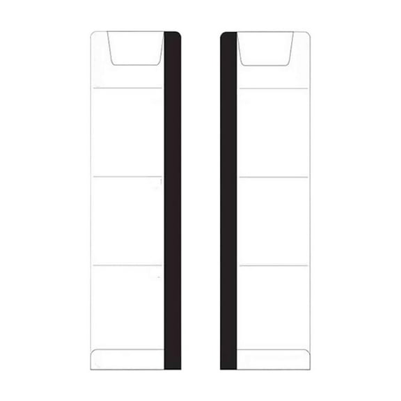 BAOQIN Multifunction Computer Monitor Memo Board - Monitor Memo Boards for Computer Acrylic Screen Message Reminder Pad Side Panels Phone Holder R
