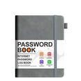 thumbnail image 1 of BAOQIN Password Book with Alphabetical , Password Keeper and Organizer w/Notes Section & Back Pocket ,for Writing Note Taking Office, School （G）, 1 of 9