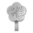 thumbnail image 1 of BAOQIN Plastic Adhesive Hooks ,Cherry Blossom Shape Adhesive Hooks Stick on Bathroom Kitchen Office Outdoors (Gray), 1 of 9
