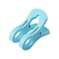 thumbnail image 1 of BAOQIN Plastic Clothespins,Heavy Duty Clothes Pins with Springs - Non-Slip Clipsstrong Grip Holder to Dry Laundry On Clothesline and Hanging Rack Blue, 1 of 9