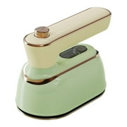 BAOQIN Professional Mini Travel Iron - Portable Ironing Machine Travel Travel College Dorm Home Essentials Steamer for Clothes  Green