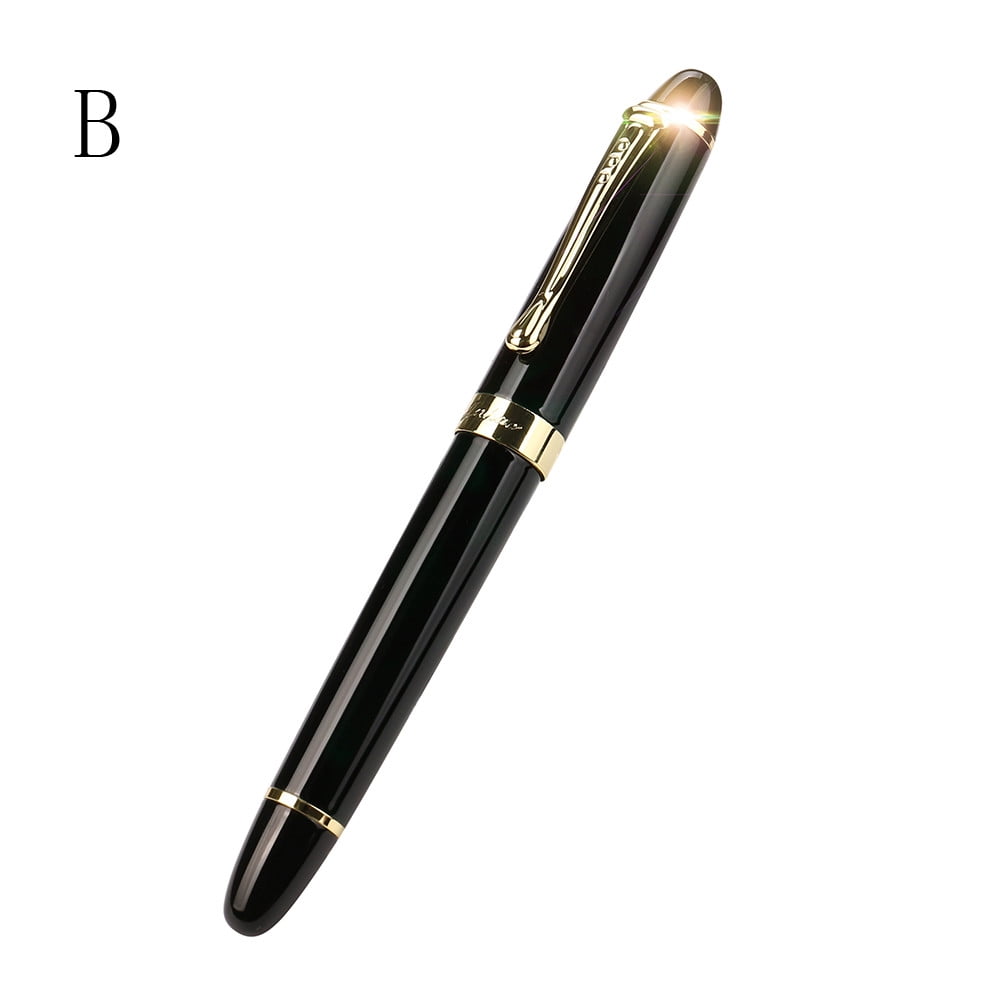 YSTUDIO Classic Revolve Rollerball Pen - Luxury Lacquer, Gilded Fine Nib, German Schneider Ink Converter, Brass Body