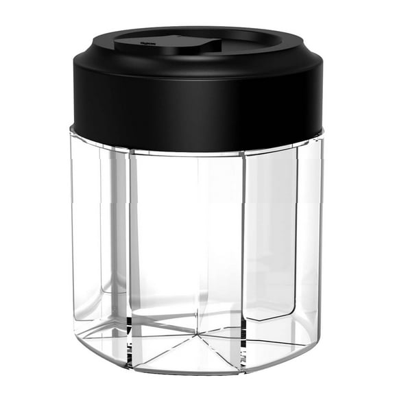 BAOQIN Weekly Pill organizer -&nbsp;7 Compartment Case with Easy Turn Lid Dispenser&nbsp;Daily Week Pill Reminder Case Travel Friendly （Black）