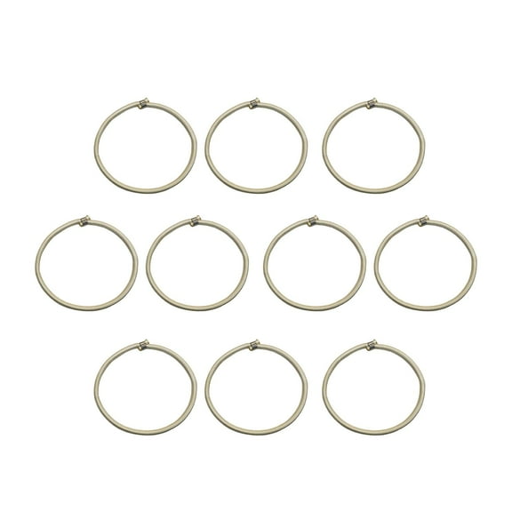 BAOSITY 10Pcs Trampoline Elastic Rope Bungee Cord Highly Elastic Lightweight 8mm Trampoline Accessories for Fitness Trampoline Canopy White