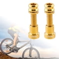 thumbnail image 1 of BAOSITY 2 Set Bike Stem Bolts Nuts , Stem Bolts Nuts Premium Riser Screws, Metal Accessories Parts for Road Bikes 23mmx8mm Gold, 1 of 8