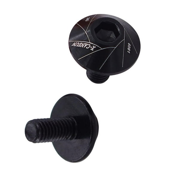 BAOSITY 2Pcs Bike Water Bottle Cage Bolt,M5 Kettle Rack Screw,Cycling Rack Screw Tapping Screw Bike Screw Kettle Holder Screw Black