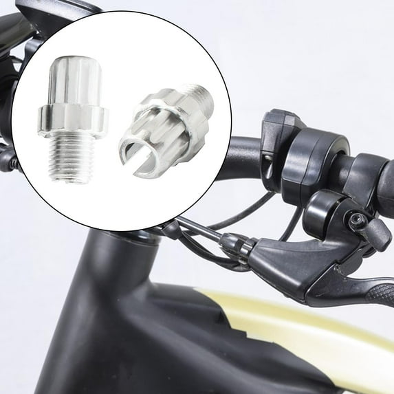 BAOSITY 2Pcs Brake Handle Lever Adjusting Screws, Bike Shifter Cable Adjuster Bolts, Brake Lever Bolts Nuts for Mountain Bike