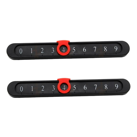 BAOSITY 2x Table Football Counter Foosball Table Scoreboard Football Game Scoring Unit Score Keepers 0 to 9 Foosball Scoring Counters