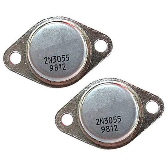 BAOSITY 4x2 Pcs 2N3055 NPN 100V 15A 110 W