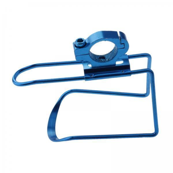 BAOSITY 6xMotorcycle ATV Bike Handlebar Drink Cup Holder Water Bottle Stand Set Blue