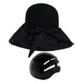thumbnail image 1 of BAOSITY Adult Surf Bucket Hat Fishing Hat Fashionable Bike Hat Type for Biking Cycle Travel Women Black, 1 of 8