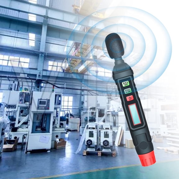 BAOSITY Audio Noise Measure Device 30 - 130 dB for Outdoor Indoor Workshops Schools