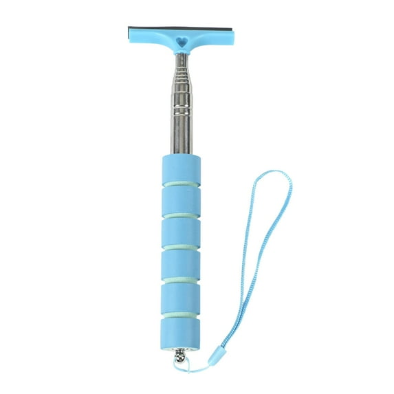 BAOSITY Auto Rearview Mirror Wiper Auto Mirror Squeegee Cleaner Portable Car Side Mirror Squeegee for Cleaning Shower Glass Door Blue